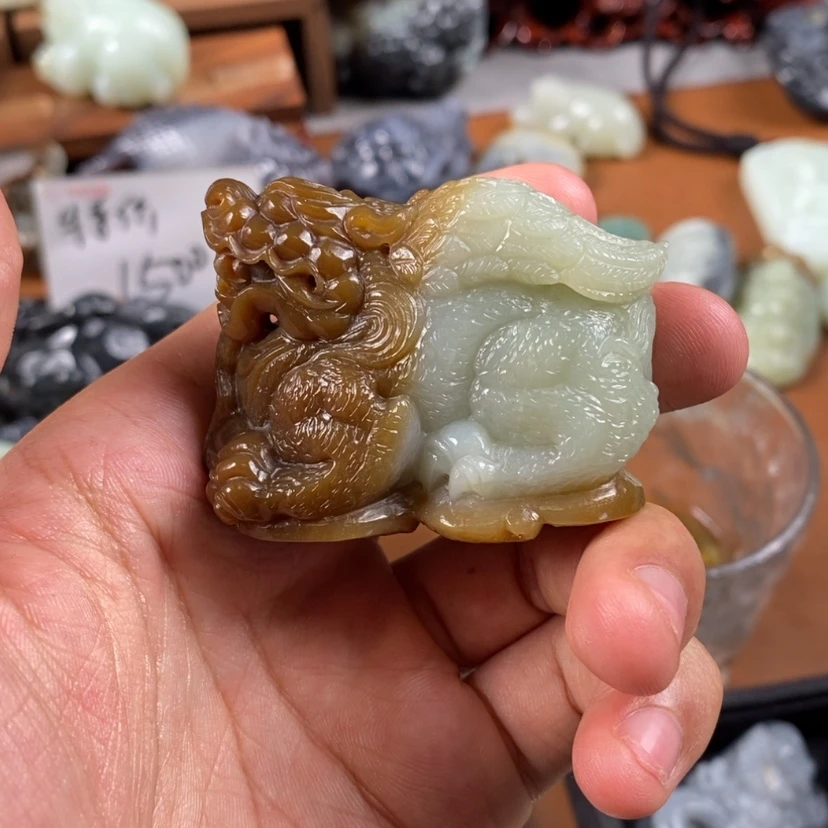 【闪购商品】未镶嵌和田玉挂件云****9