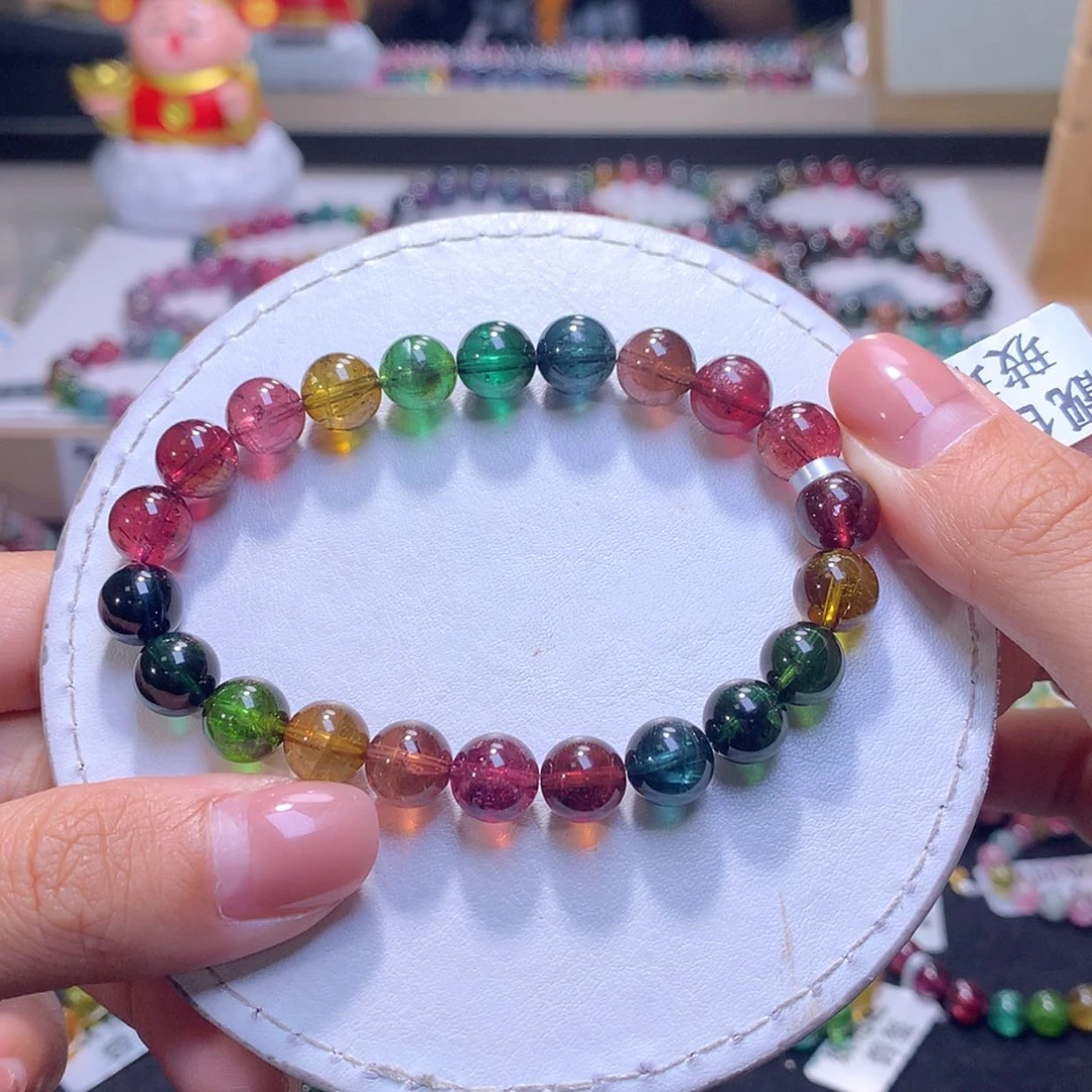 【闪购商品】未镶嵌手串碧玺8.8m