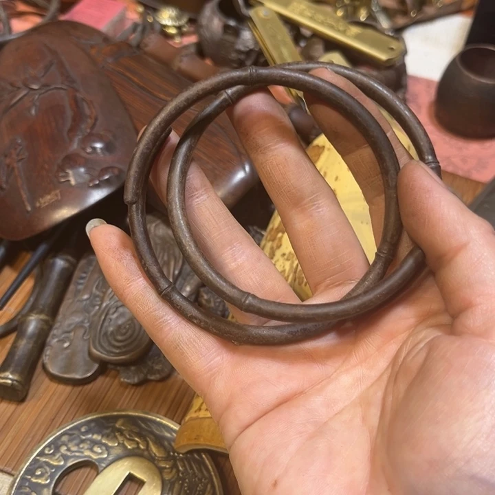一***天金属中古工艺品摆件