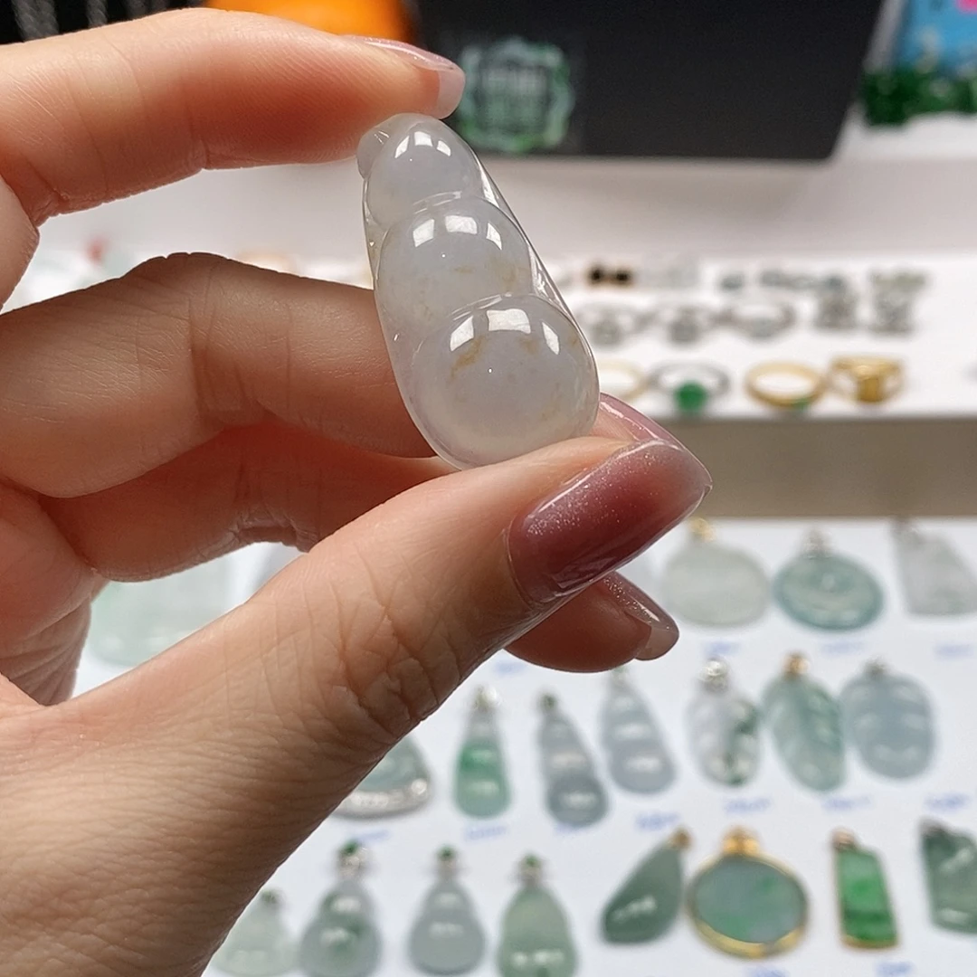 翡翠裸石豆子裸石