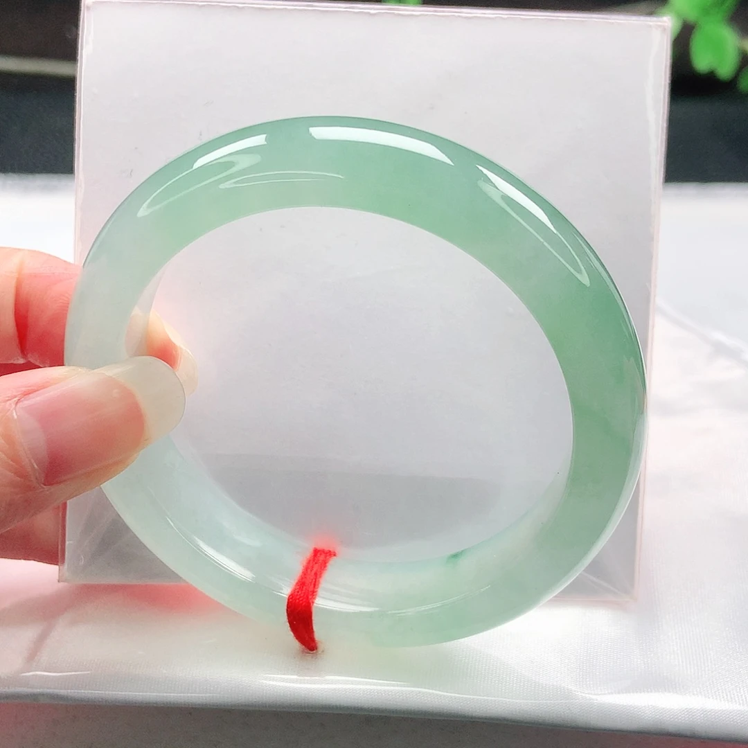 未镶嵌手镯翡翠55圈