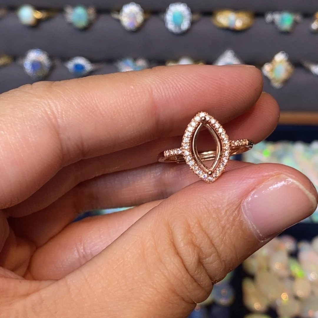 欧泊珠宝奇石银S925镶嵌小****N