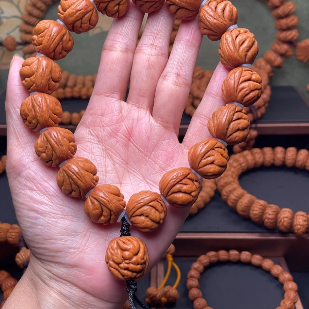 桃核手串19豹子头