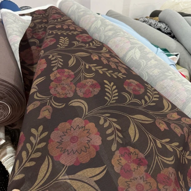08 品牌花色手工帆布面料3米价