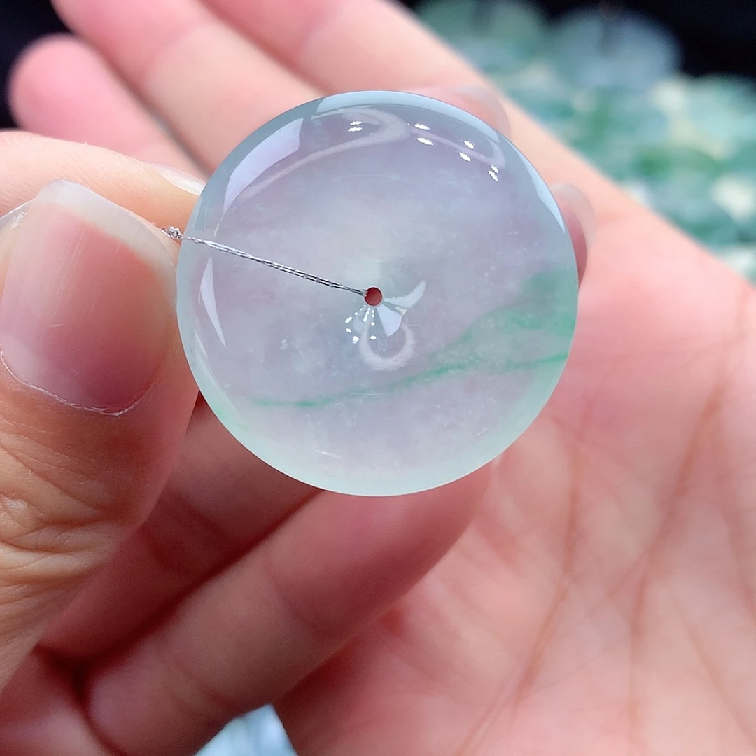 颈饰未镶嵌翡翠编号47尺寸28-5.9