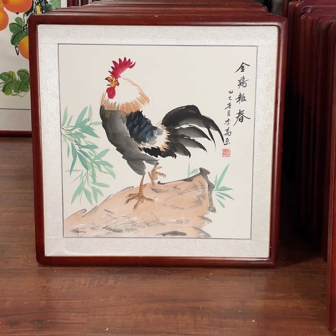 国画带框尺寸63*63厘米