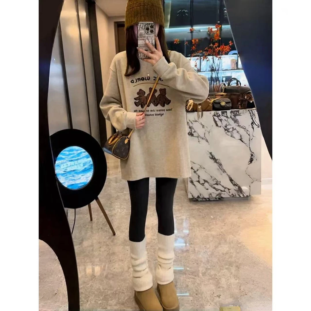 徐秋阳  三只小熊   百搭时尚休闲设计感显瘦显白12068