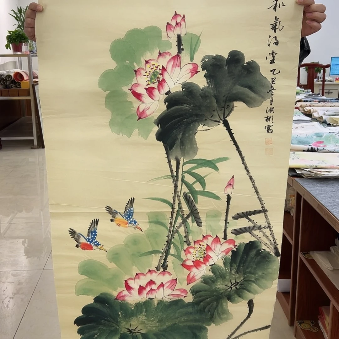 国画国画手绘清风画院