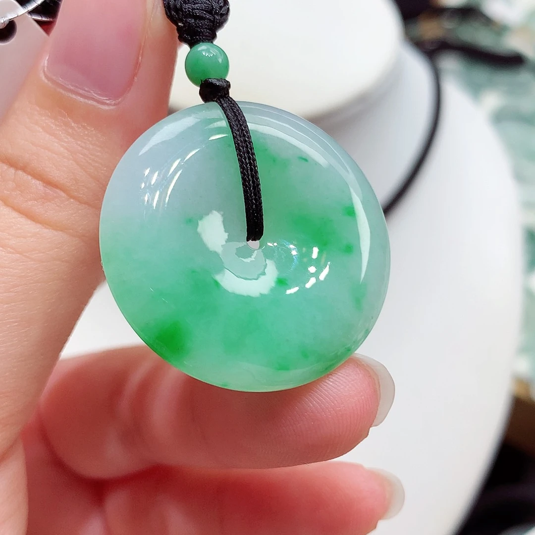 颈饰未镶嵌翡翠翡翠82，29.3/5.9