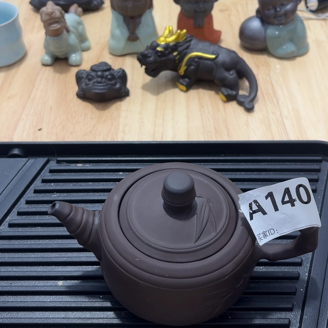 瓷片茶摆件工艺品摆件666
