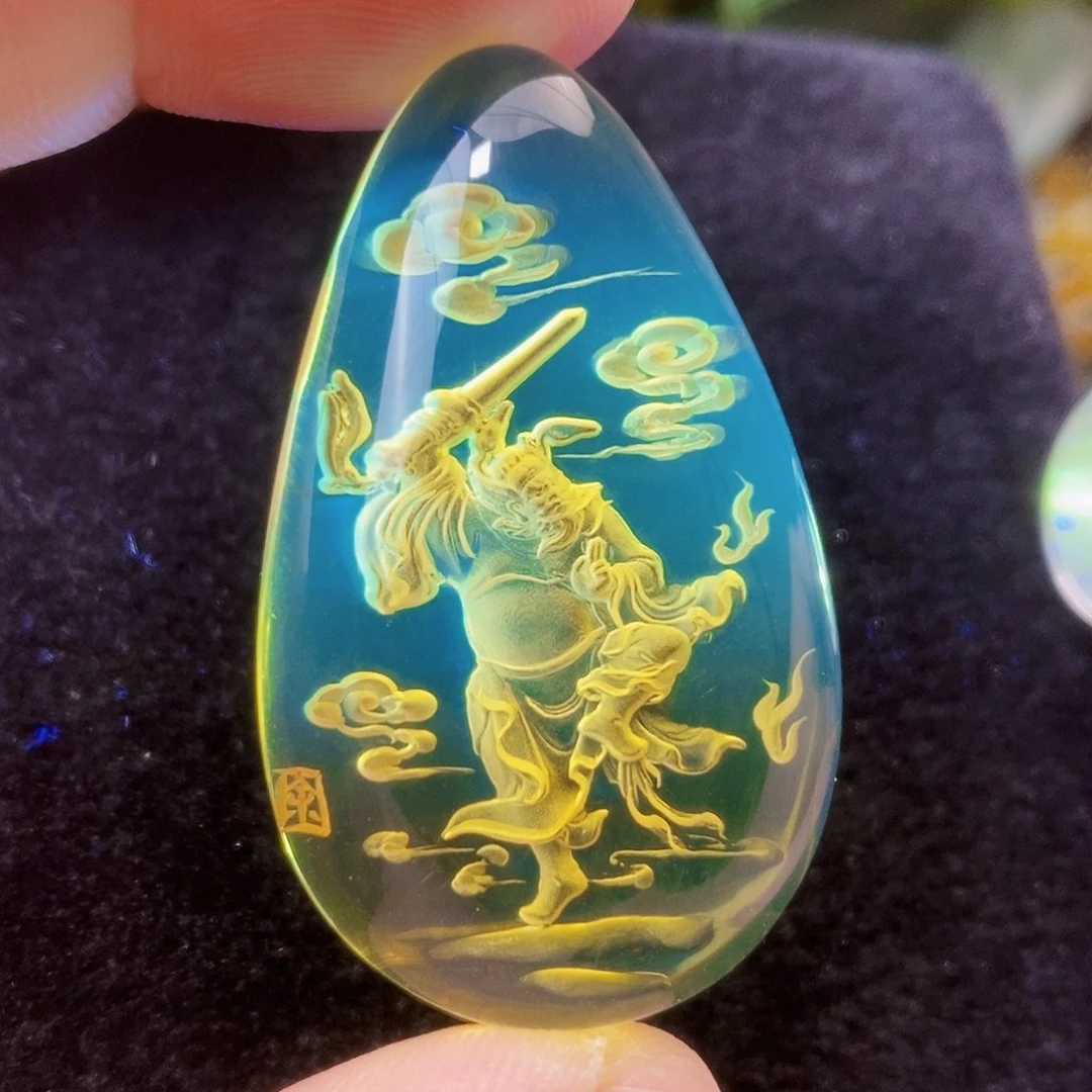 【闪购商品】金珀吊坠(不含链)未镶嵌
