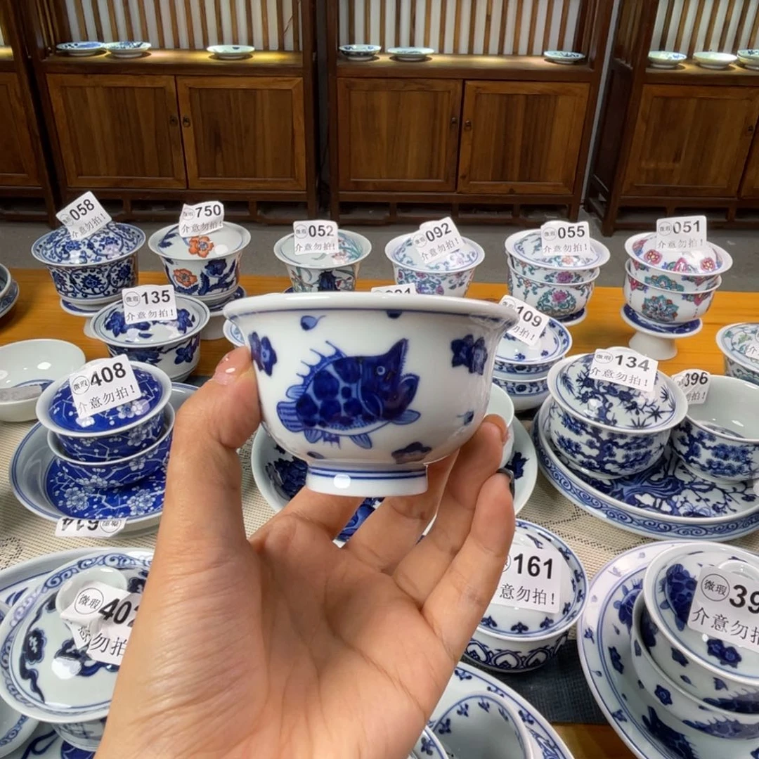 摆件景德镇陶瓷微暇
