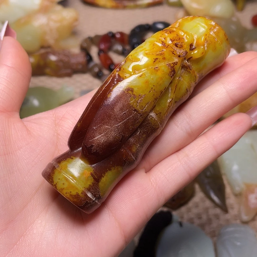 蛇纹石玉未镶嵌如图