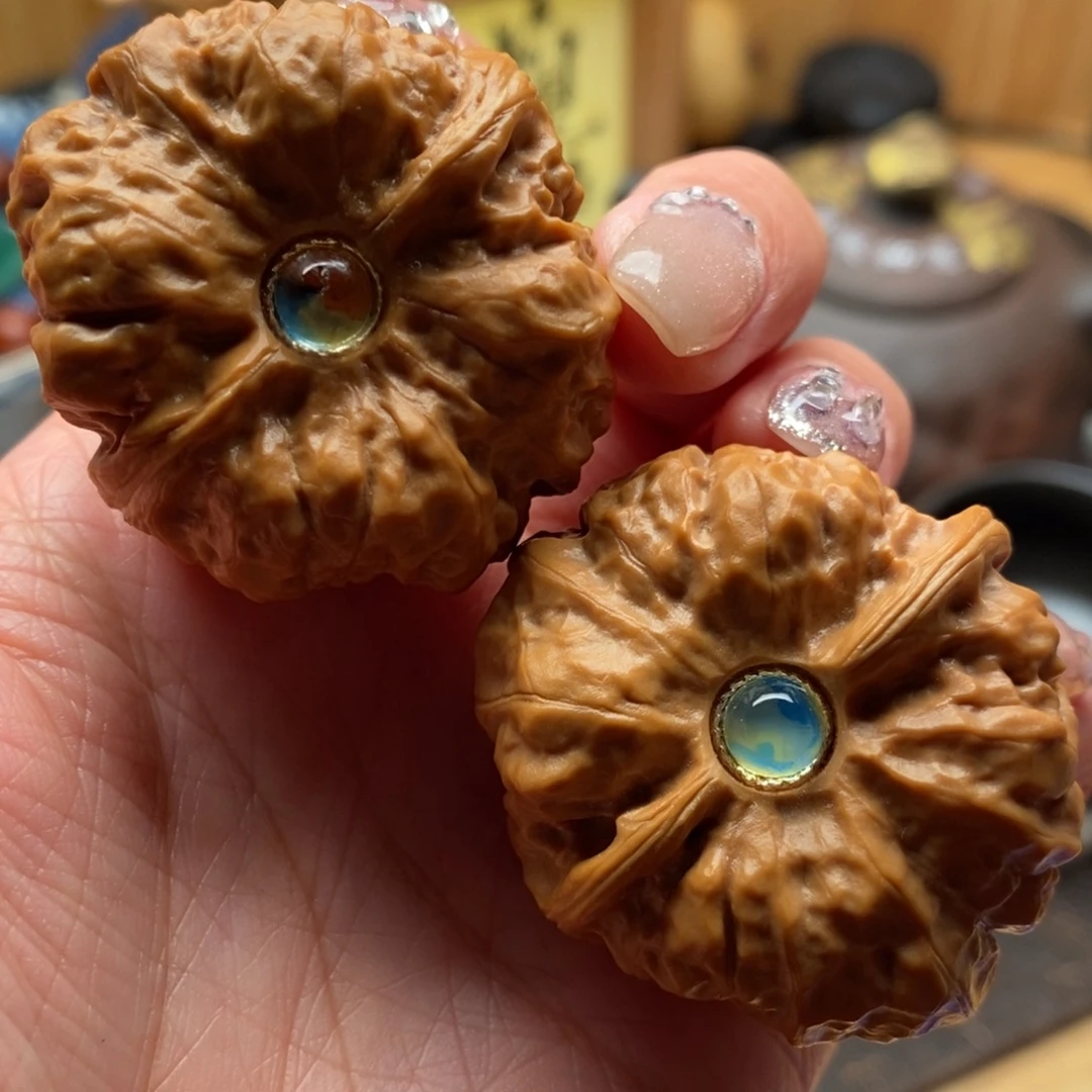 把件文玩核桃39尺寸蛤蟆头