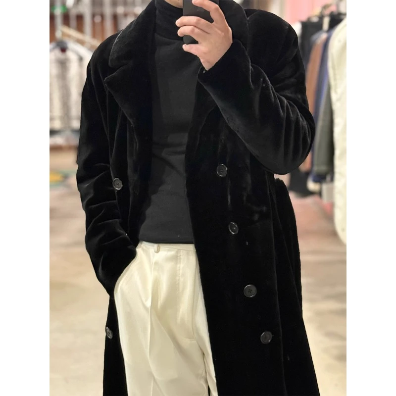 （主店）260000驴版锦衣贵公子SVIP秀款哥本哈根小母貂貂绒大衣皮衣
