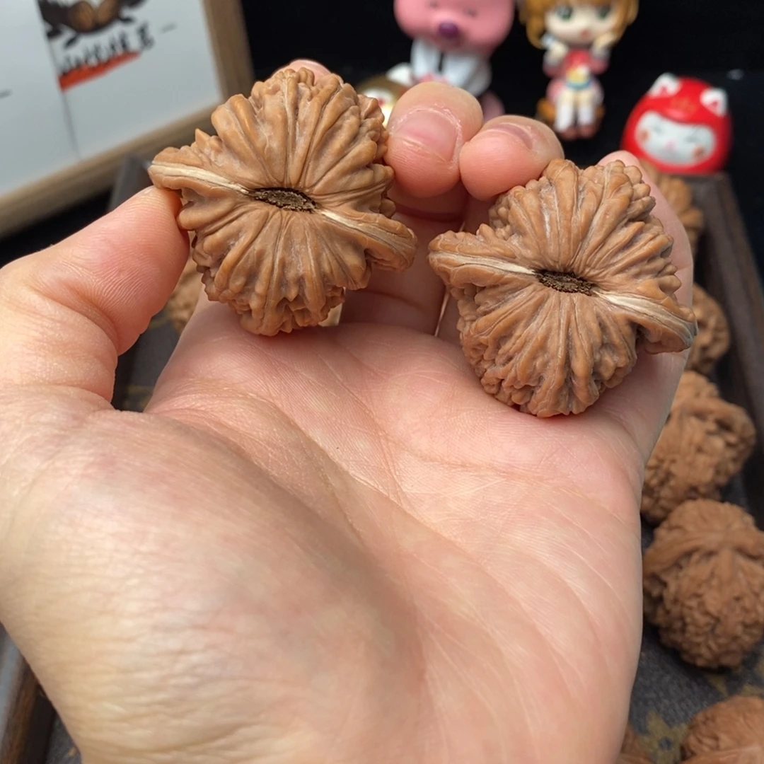 吊坠文玩核桃四座楼43