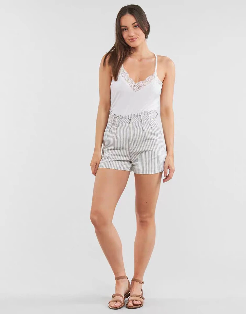 女款羊毛天丝亚麻薄款夏季短裤25516032