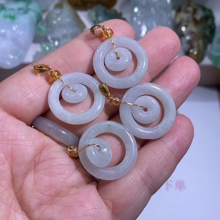 【闪购商品】颈饰未镶嵌翡翠多样性发1