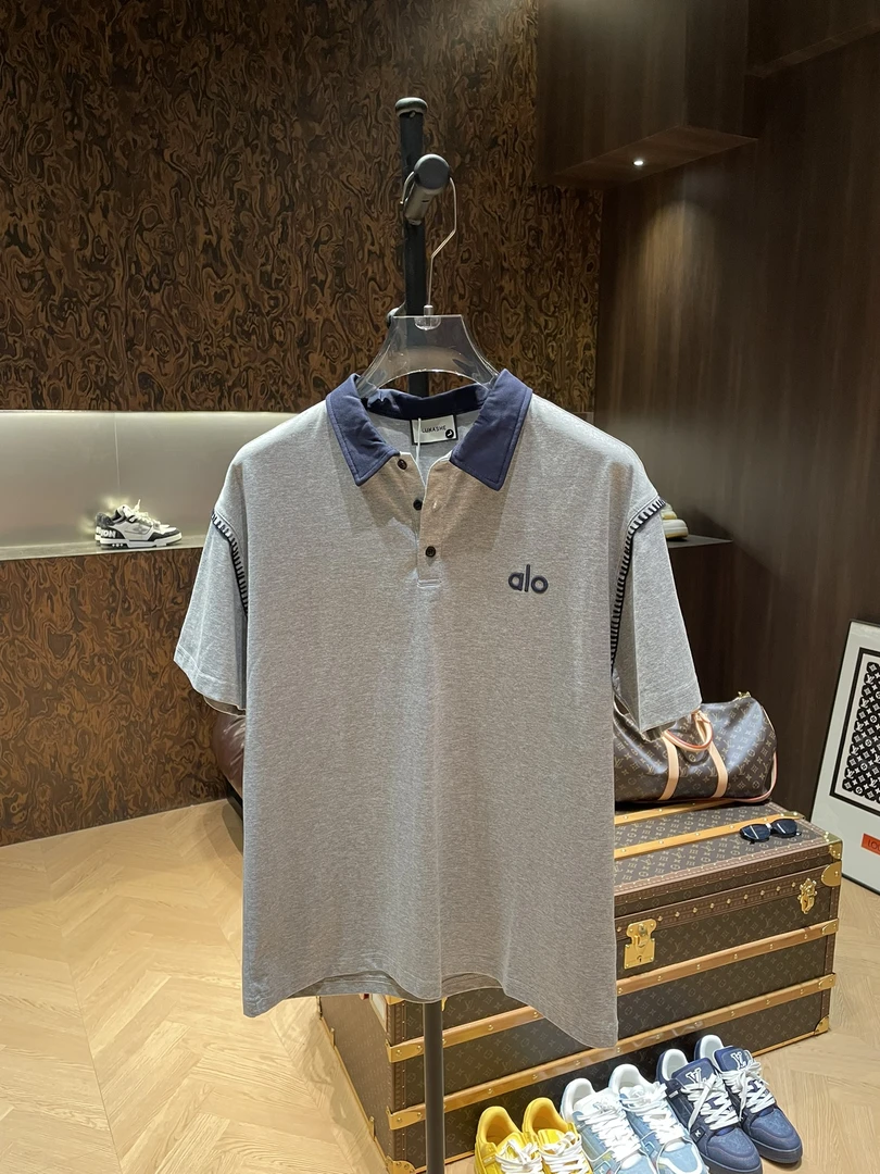 盈盈-P61-春夏季新款刺绣圆领百搭男女同款短袖