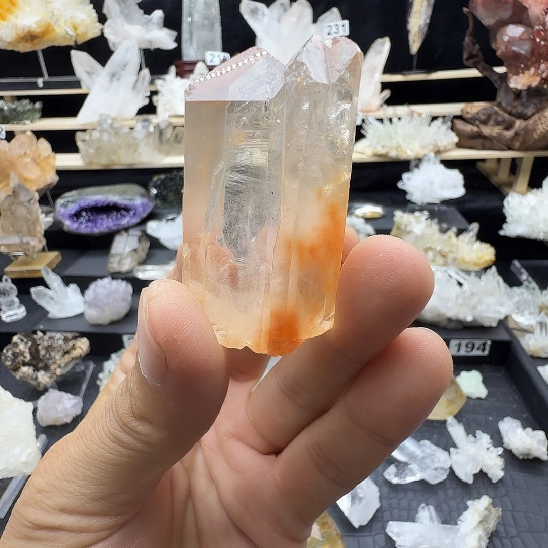 石材天然水晶摆件