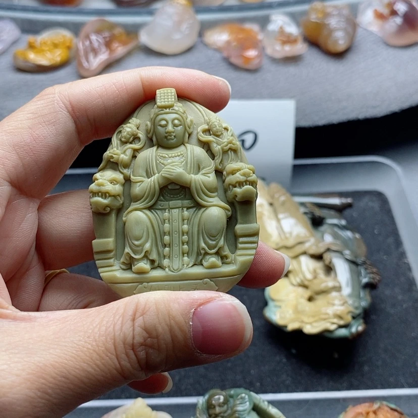 【闪购商品】未镶嵌吊坠定制石英质玉