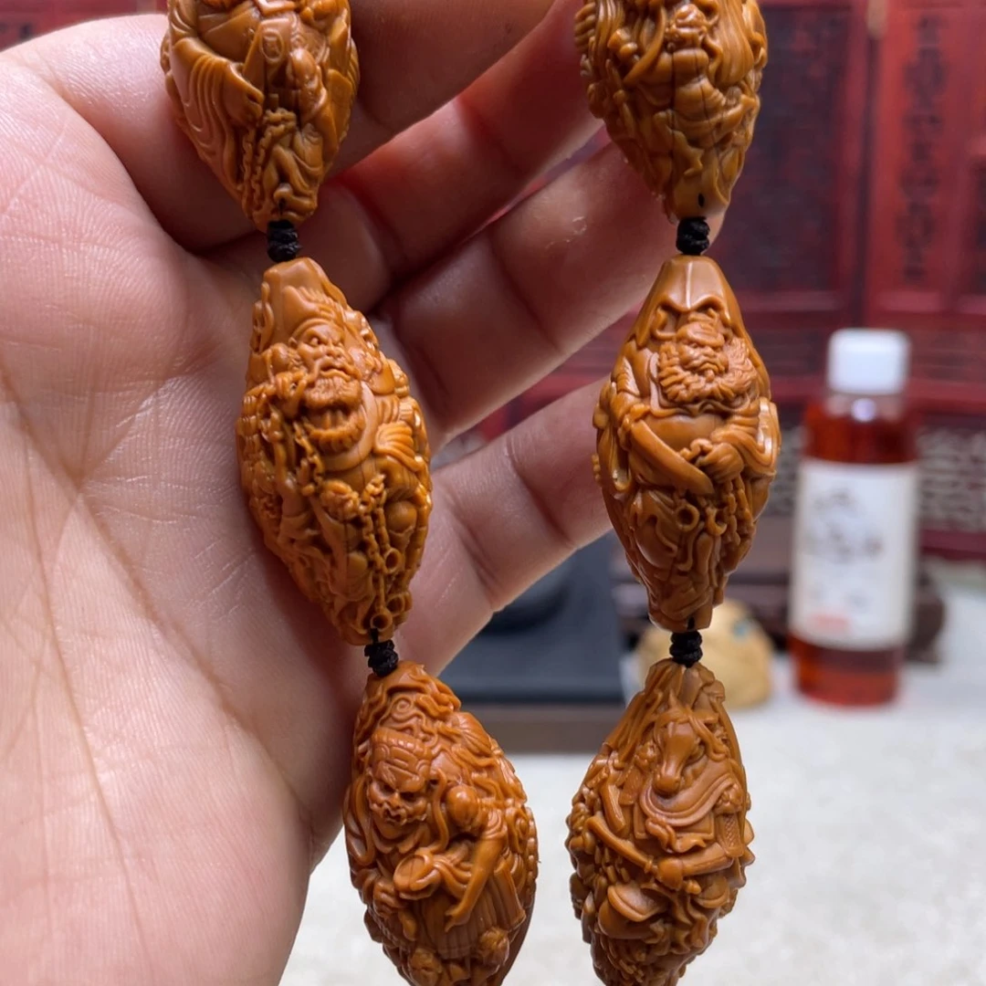 橄榄核吊坠橄榄核雕