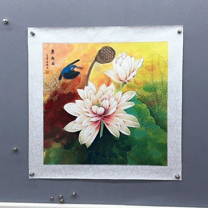 国画书法作品多次参加