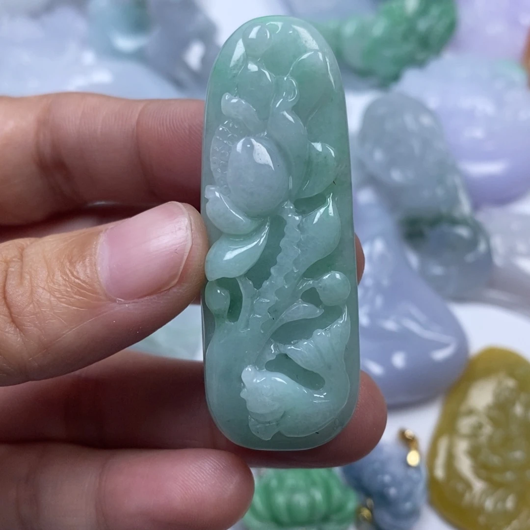 颈饰未镶嵌翡翠翡翠