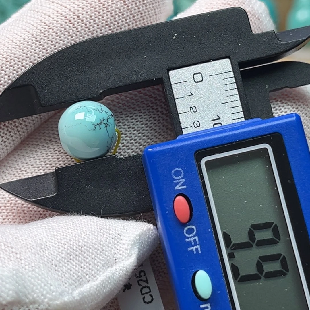 绿松石未镶嵌圆珠