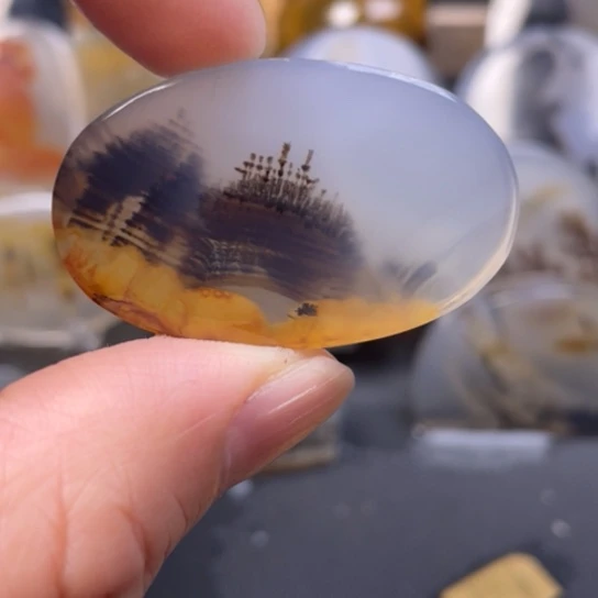 玛瑙/玉髓吊坠(不含链)未镶嵌