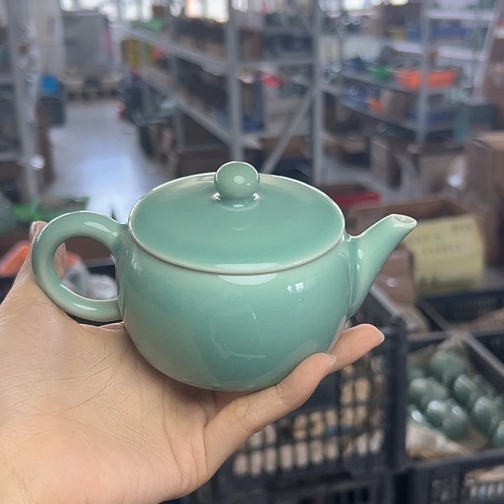 龙泉云间青瓷小米茶器