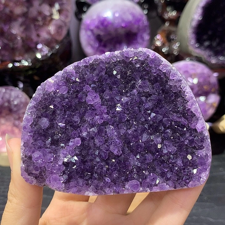 未镶嵌珠宝半成品紫晶
