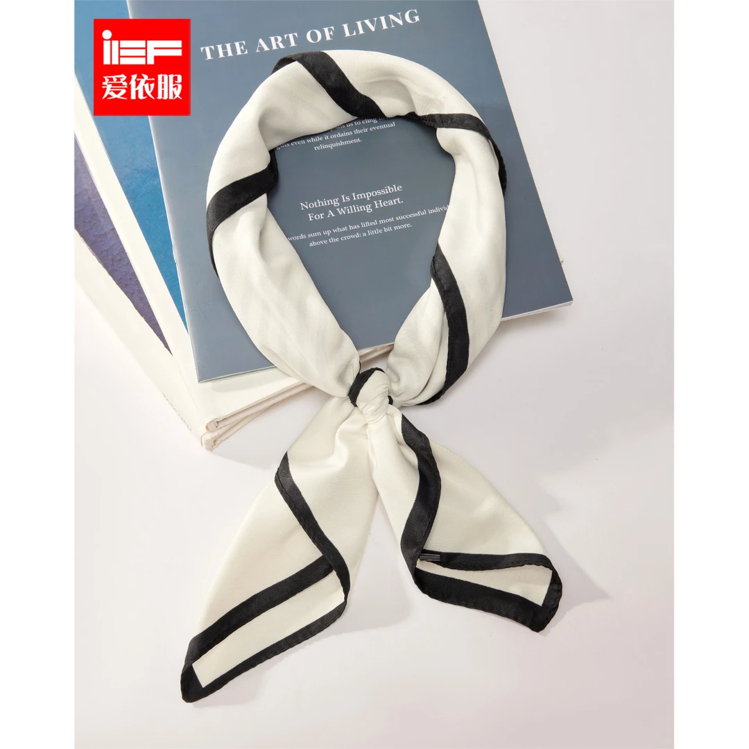 【大码定制】IEF/爱依服围巾2025新款韩版时尚小众设计感百搭丝巾