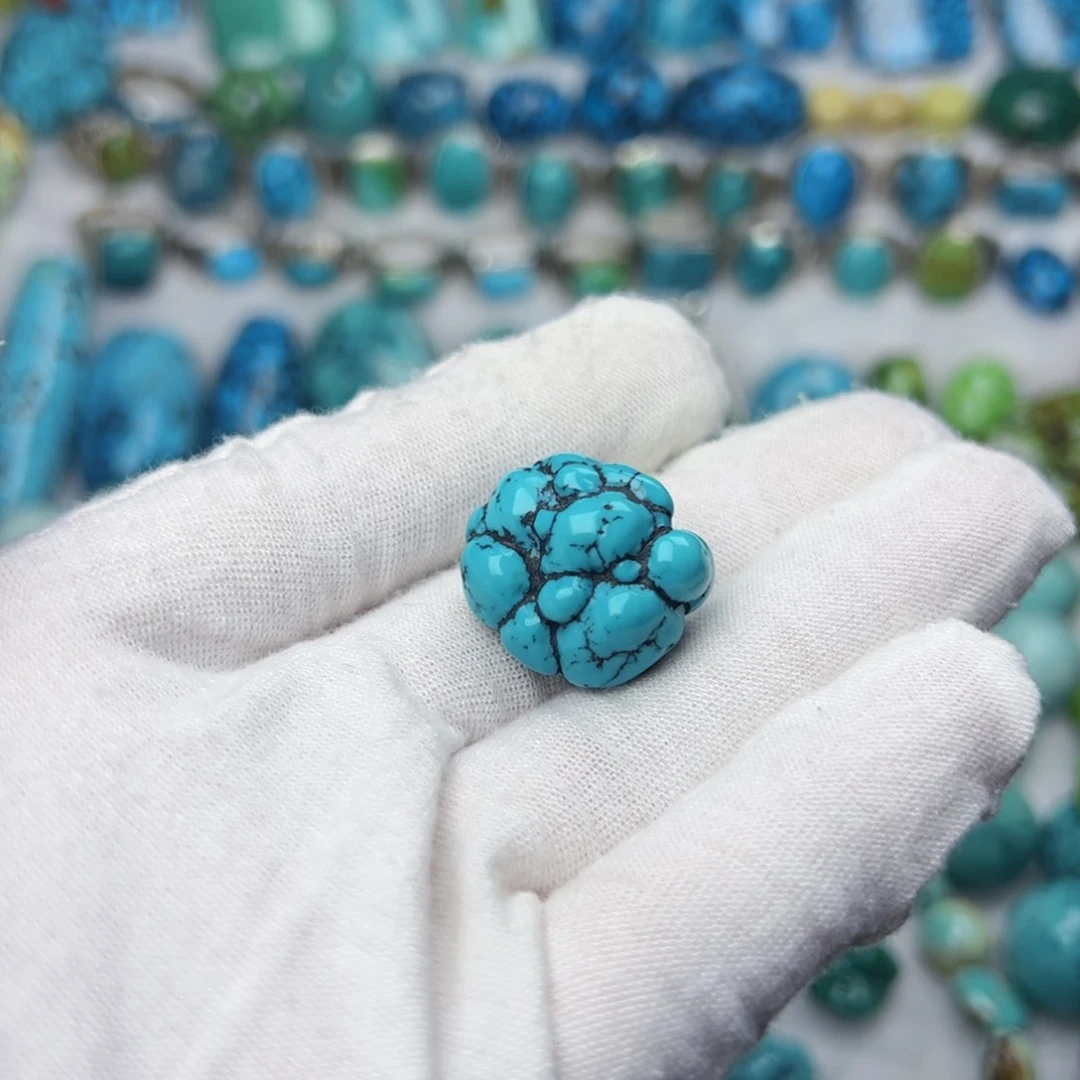 绿松石珠宝奇石未镶嵌