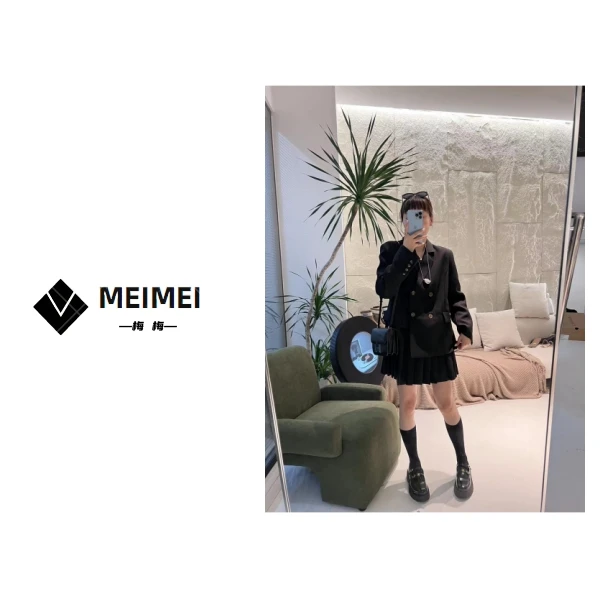 XMM.【西装连衣裙】秋季新款时尚百搭高级设计款气质显瘦连衣裙
