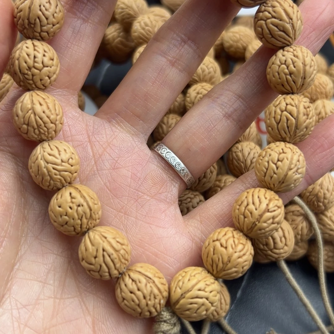 ゛***？手串桃核野生山桃核手串手链