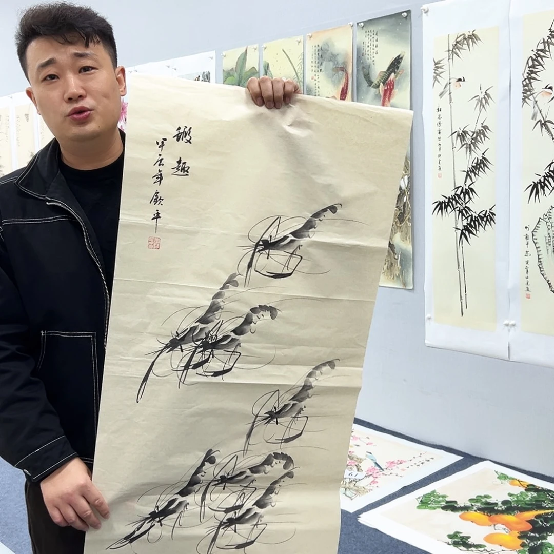 国画国画作品宣纸纯手绘