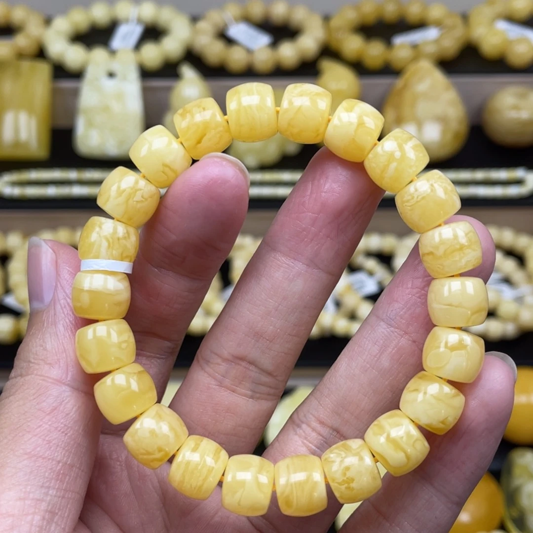 琥珀裸石未镶嵌琥珀蜜蜡
