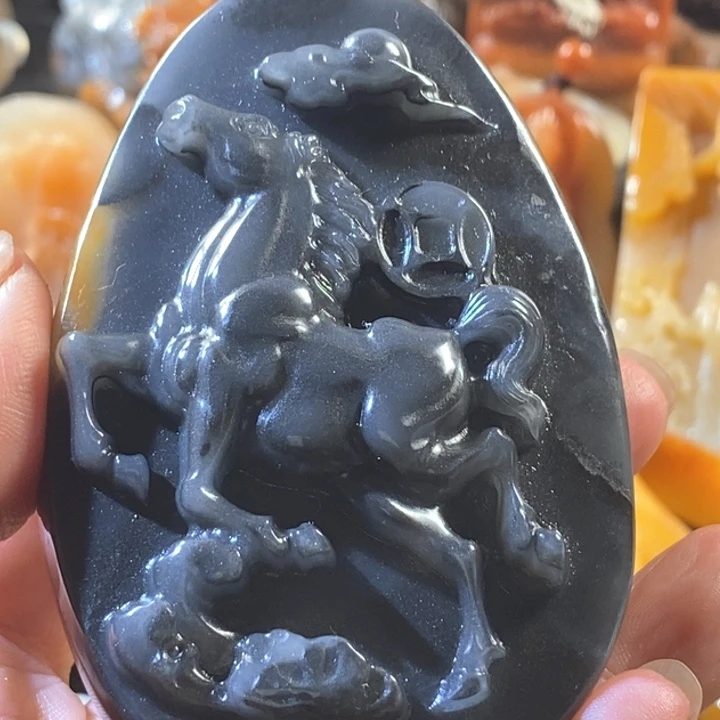 石英质玉（黄龙玉）未镶嵌黄龙玉