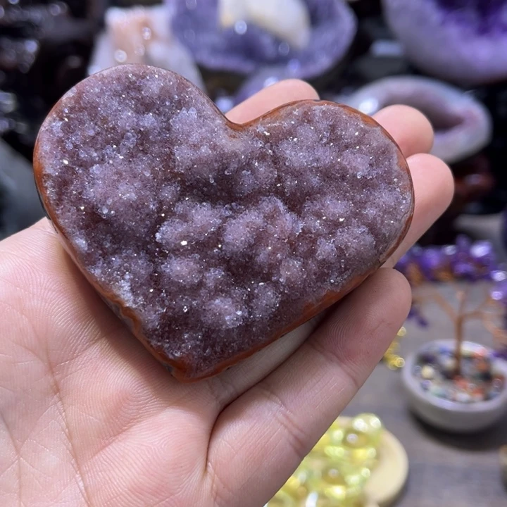 紫晶摆件未镶嵌摆件