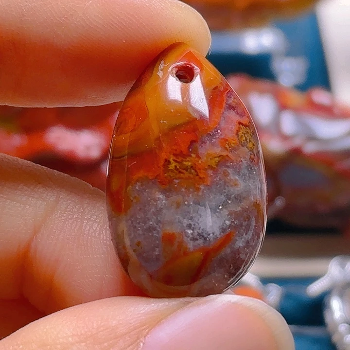 玛瑙/玉髓吊坠(不含链)未镶嵌