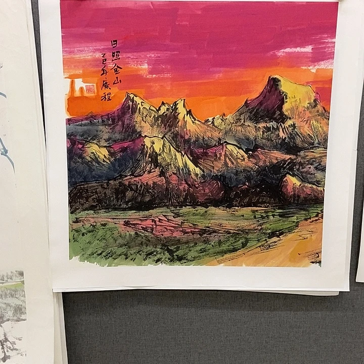 国画手写手绘作品70