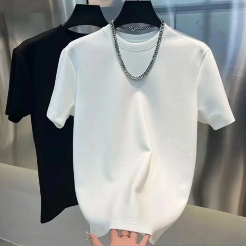 【一折粉丝福利】夏季潮牌男女同款百搭圆领T恤