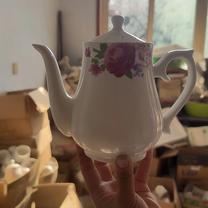 库存微瑕多空茶壶