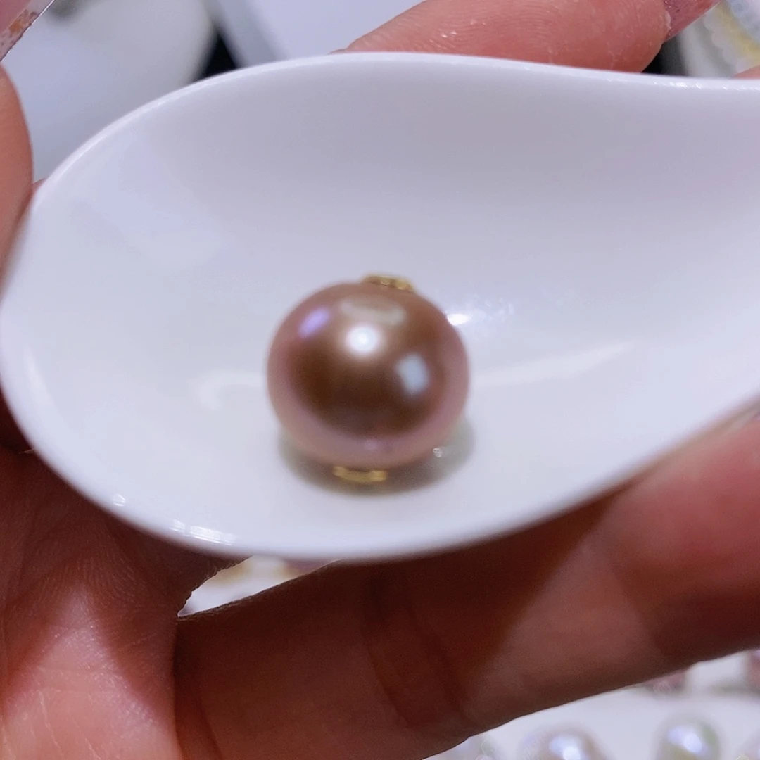 淡水珍珠颈饰银S925镶嵌