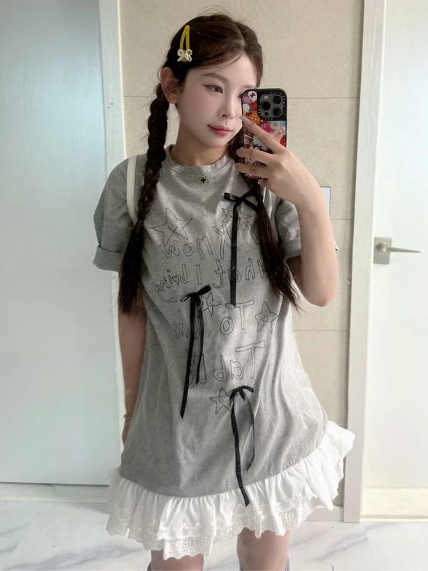 胖丁东大门半袖连衣裙