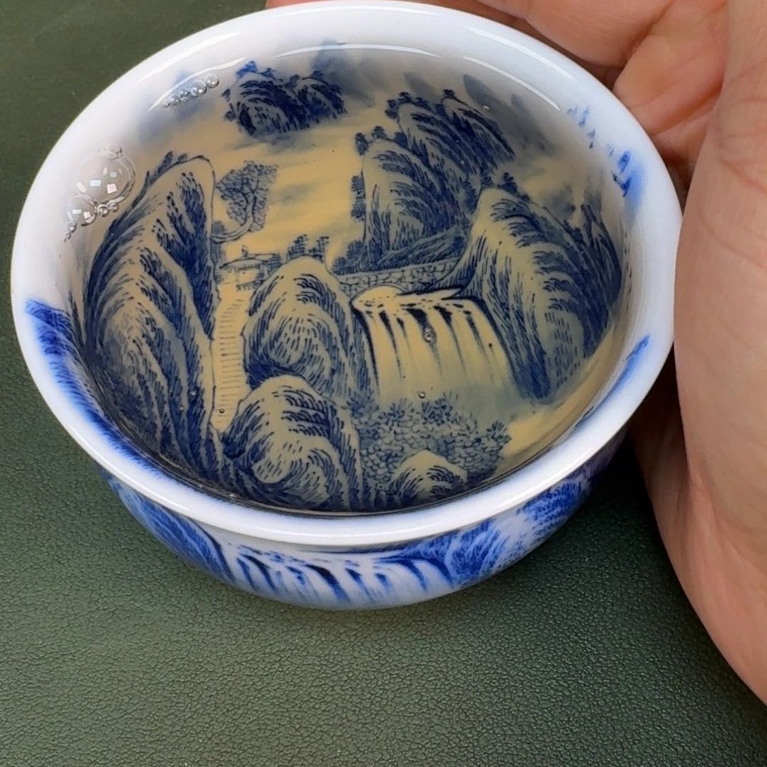 陶景德镇纯手绘茶具圆圆212