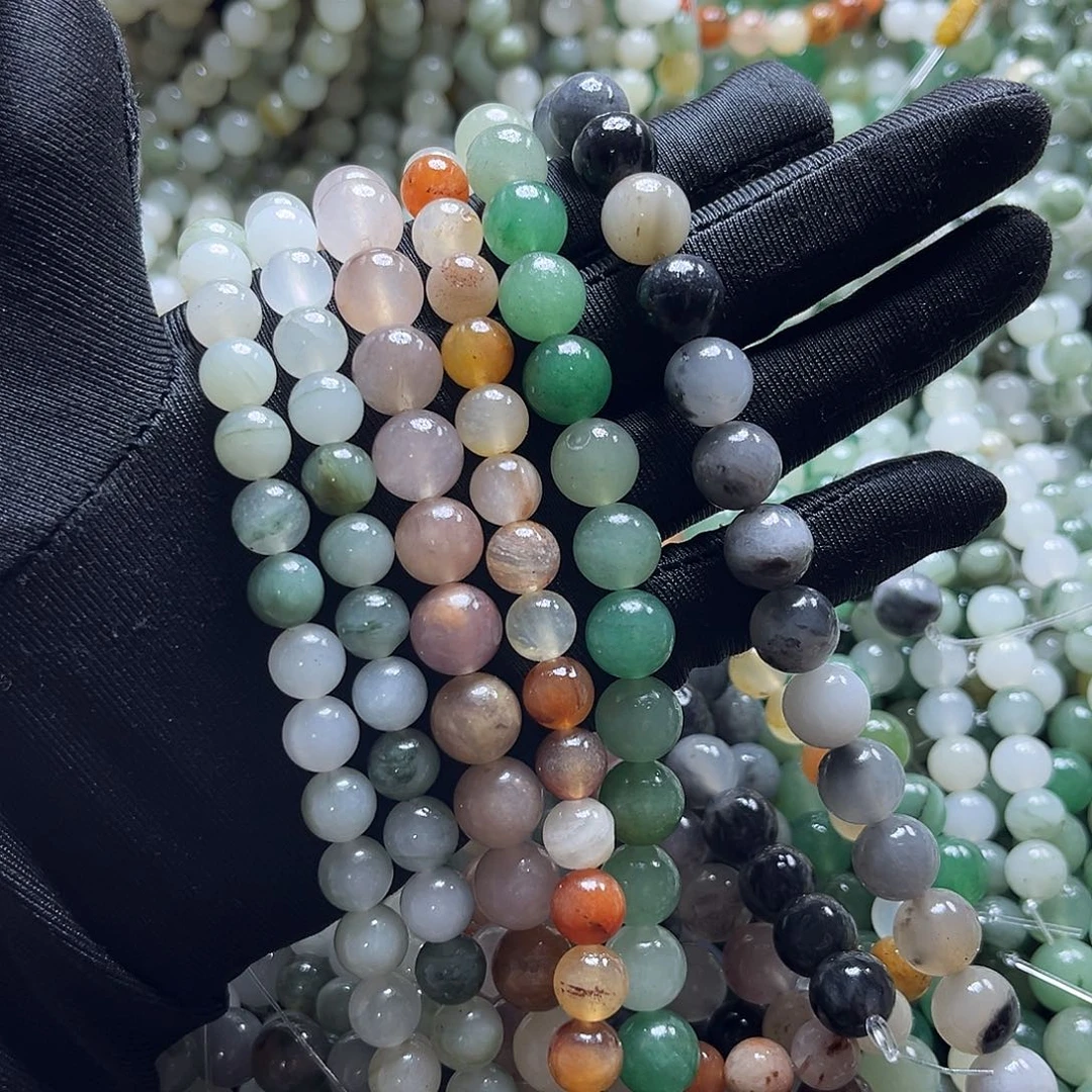 和田玉未镶嵌颈饰流*雨
