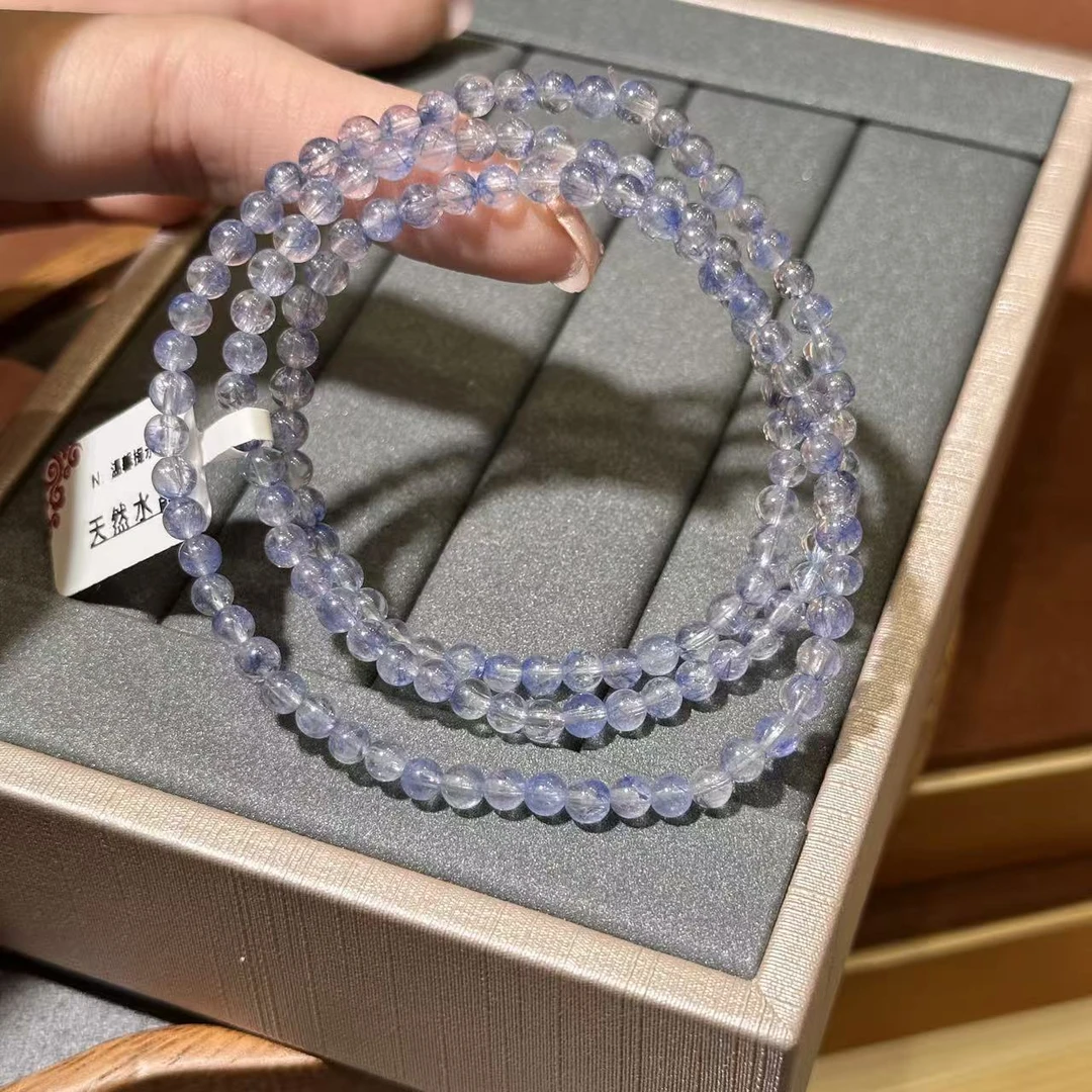 L09天然蓝线石水晶 多样性发其一