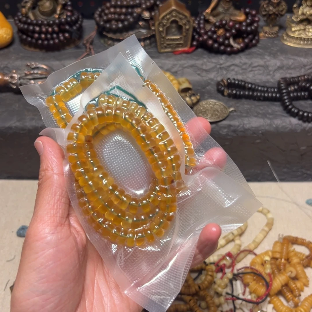 羊手串高冰纯透明